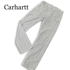 Carhartt カーハート 通年★ 千鳥格子 ブッシュ ベイカー スリム ワーク パンツ Sz.32 メンズのサムネイル