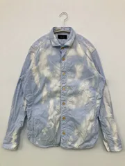 Blue Work シャツ/ブラウス 1 スカイブルー コットン ストライプ柄 ミドル丈 長袖 レギュラーカラー メンズのサムネイル