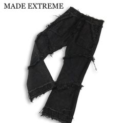 Rockstar US UK ドリップ ヒップホップ グアピ風 フレアデニム Rockstar US UK drip グアピ風 Fringe Flared - メルカリ
