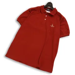 【新品 未使用】 Polo Mate ポロメイト 春夏★ 半袖 鹿の子 ワンポイント ロゴ刺繍 ポロシャツ Sz.L メンズ