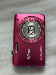 Nikon COOLPIX S3000 ピンク デジカメ 動作未確認 - メルカリ