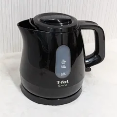 動作確認済み T-fal ティファール 電気ケトル KO1718JP コンパクト 1.0L ブラックのサムネイル