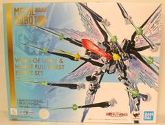 BANDAI SPIRITS METAL ROBOT 영혼 기동 전사 건담 SEED DESTINY 빛의 날개 & 하이 매트 풀 버스트 이펙트 세트