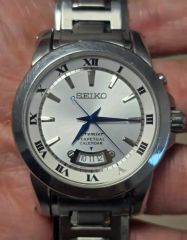 ブライツ SEIKO 5J22-0D40 - オートリレー メルカリ チタン​SAGC003