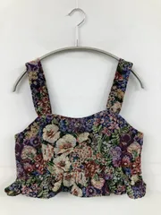 ems excite エムズエキサイト キャミソール F レッド 花柄・ボタニカル柄 カップなし レディースのサムネイル