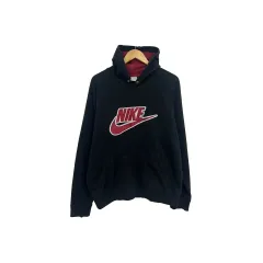95 00s NIKE ビックスウォッシュ チャコール プルオーバー フーディー