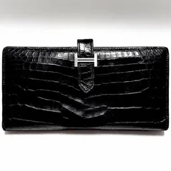 【希少‼️】最高品位🟥値下げ不可🟥HERMES クロコダイル ニロティカス ベアンスフレ 長財布のサムネイル