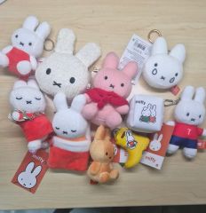 レア　ミッフィー　ぬいぐるみマスコット　9点セット レア ミッフィー ぬいぐるみマスコット 9点セット - メルカリ
