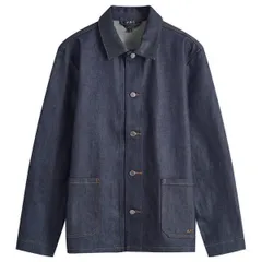 アーペーセー メンズ アウター ジャケット・ブルゾン デニム APC Kerlouan Denim Jacket Indigo インディゴのサムネイル