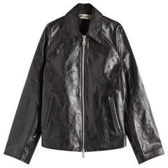 アワーレガシー レディース アウター ジャケット・ブルゾン ミニ レザー Our Legacy Mini Leather Jacketop Dyed Black Leather ブラック