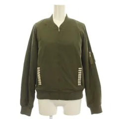 ウィルセレクション WILLSELECTION MA-1 中綿 ミリタリー ジャケット ブルゾン M カーキ /☆G ■MAのサムネイル
