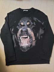 GIVENCHY ロットワイラー スウェット 黒 証明書付き - メルカリ
