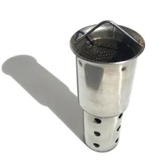 【数量限定】差し込み ステンレス 型 触媒 排気 消音器 調整 音量 消音 オートバイ 汎用 バイク マフラー 50.8 バッフル サイレンサー インナー Archnoteのサムネイル
