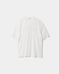 【アウトレット】beautiful people/ビューティフルピープル シアージャージー ロゴTシャツ (オフホワイト) sheer jersey outline logo Tのサムネイル