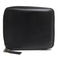 コムデギャルソン／COMME des GARCONS 財布 ウォレット メンズ 男性 男性用 レザー 革 本革 ブラック 黒  SA2100 CLASSIC PLAIN ユニセックス ラウンドジップ ラウンドファスナー 二つ折り 小銭入れありのサムネイル