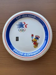 1984年ロサンゼルス オリンピック 五輪 イーグルサム プレート＆マリオファミリーフィギュア