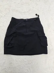 THE NORTH FACE ザノースフェイス ブラック カーゴ ミニスカートのサムネイル