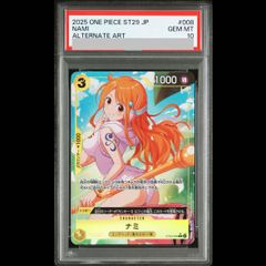 【PSA10】ワンピースカード ナミ ST29-008 パラレル スタートデッキ PSA10 ワンピースカード ナミ ST29-008 パラレル スタートデッキ