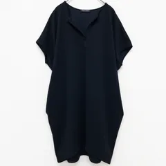 YOKOCHAN ヨーコチャン ワンピース トリアセテート ポリエステル ブラック 日本製 レディース F b01609のサムネイル