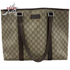 美品】GUCCIオールドグッチ PVCA4収納可能トートバッグ - メルカリ