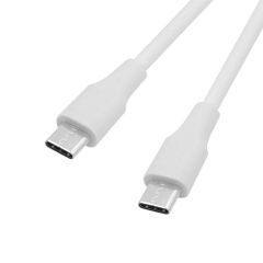 新品 NFHK Type-C USB-Cオス-オス USB 2.0 バージョン データケーブル PD 65W ノートパソコン&携帯電話用 ホワイト 200cm