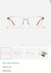 正規品 LUCIER JACK Night lensブルーライトカットメガネ - メルカリ