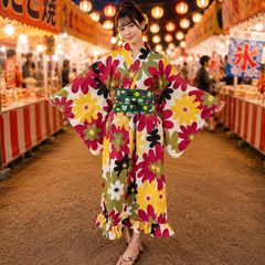 レディース 着物 和洋折衷コーデ 和洋ミックスコーデ ブラウン系 和風
