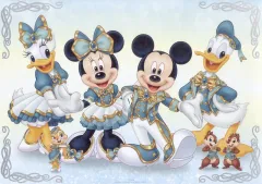 【中古】ポスター Disney スペシャルポスター 集合(ミッキー＆フレンズ) 「一番くじ Disney World of Imagination」 SP賞