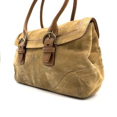 クロエ Chloe エディ 本革 ハンドバッグ キャメル ベージュ イタリア製