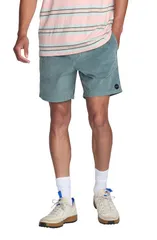 ルーカ メンズ ボトムス ハーフパンツ・ショーツ ショートパンツ コットン キャップ ケープ RVCA Escape Drawstring Cotton Walking Shorts Leadのサムネイル
