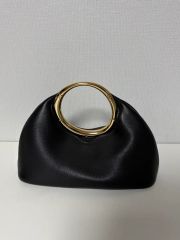 ZANCHETTI パフレザー 黒 ハンドバッグ ほぼ未使用 付属品完備 - メルカリ