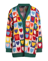 ラブ モスキーノ レディース ニット カーディガン LOVE MOSCHINO カーディガン Green グリーンのサムネイル