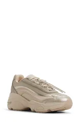 アルド レディース シューズ スニーカー プラットフォーム ALDO Kitri Platform Sneaker Creamulti クリームのサムネイル