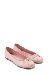 マンゴ レディース シューズ パンプス MANGO Ballet Flat Pink ピンクのサムネイル