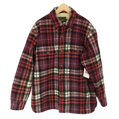 ジェイクルー J.CREW 巨人タグ 裏ボア チェック ウール ジャケット メンズ import：S のサムネイル