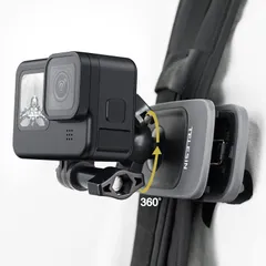【在庫処分】8 7 6 9 5 10 Insta X5 11 X4 12 X3 13 One RS Hero One Max Go2 DJI アクセサリー Osmo GoPro用 Action チェストマウント 3 4 バックパックストラップホルダー 5 バッのサムネイル