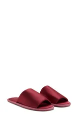 マンゴ レディース シューズ サンダル MANGO Slide Slipper Wine ワインのサムネイル