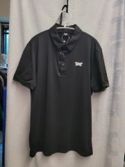 2026年春夏 Golfickers ゴルフ 半袖ポロシャツ XL ブラック - メルカリ