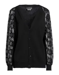 ブティックモスキーノ レディース アウター カーディガン BOUTIQUE MOSCHINO Black ブラックのサムネイル