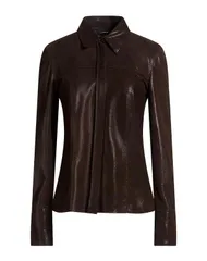 アクリス レディース トップス シャツ AKRIS Chocolate Brown ブラウンのサムネイル