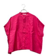 新品 タグ付 galerie vie フレンチリネン スタンドカラーシャツ - メルカリ