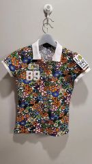 定価3万】PEARLY GATES ゴルフウェア 半袖ボーダーポロシャツワンピ