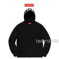 【シュプリーム】パーカー メンズ L 新品 未開封 黒 2018AW Supreme Paneled Hooded Sweatshirt L フードロゴ 米公式通販購入のサムネイル