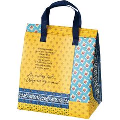 Brand new HEADS cooler bag, 30 x 35 x 20 cm, yellow, 10 pieces, vintage fabric, simple cooling bag, HEADS VFE-3CB