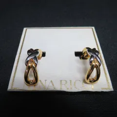 9007☆ニナリッチ(NINA RICCI)■イヤリング■金色(ゴールド)■送料込み