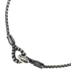 LONE ONES (ロンワンズ) M&F HOOKS Small-1.8mm BOX CHAIN メイティングフライト ボックスチェーン シルバー MFNH-02XS_18のサムネイル
