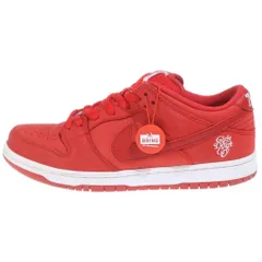 NIKE SB (ナイキエスビー) ×Girls Don't Cry DUNK LOW PRO QS BQ6832-600×ガールズドントクライ ダンク ローカットスニーカー US9.5/27.5cm レッドのサムネイル