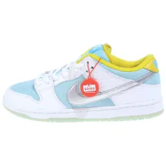 NIKE (ナイキ) FTC DUNK LOW PRO QS Lagoon Pulse ラグーンパルス ローカットスニーカー 銭湯 ライトブルー/ホワイト US10.5/28.5cm DH7687-400のサムネイル