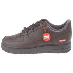 supreme シュプリームエアフォース1 ブラック シューレスパラノイズ