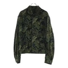 DRIES VAN NOTEN (ドリスヴァンノッテン) Floral Jacguard Jacket フローラル ジャガードジャケット グリーンのサムネイル